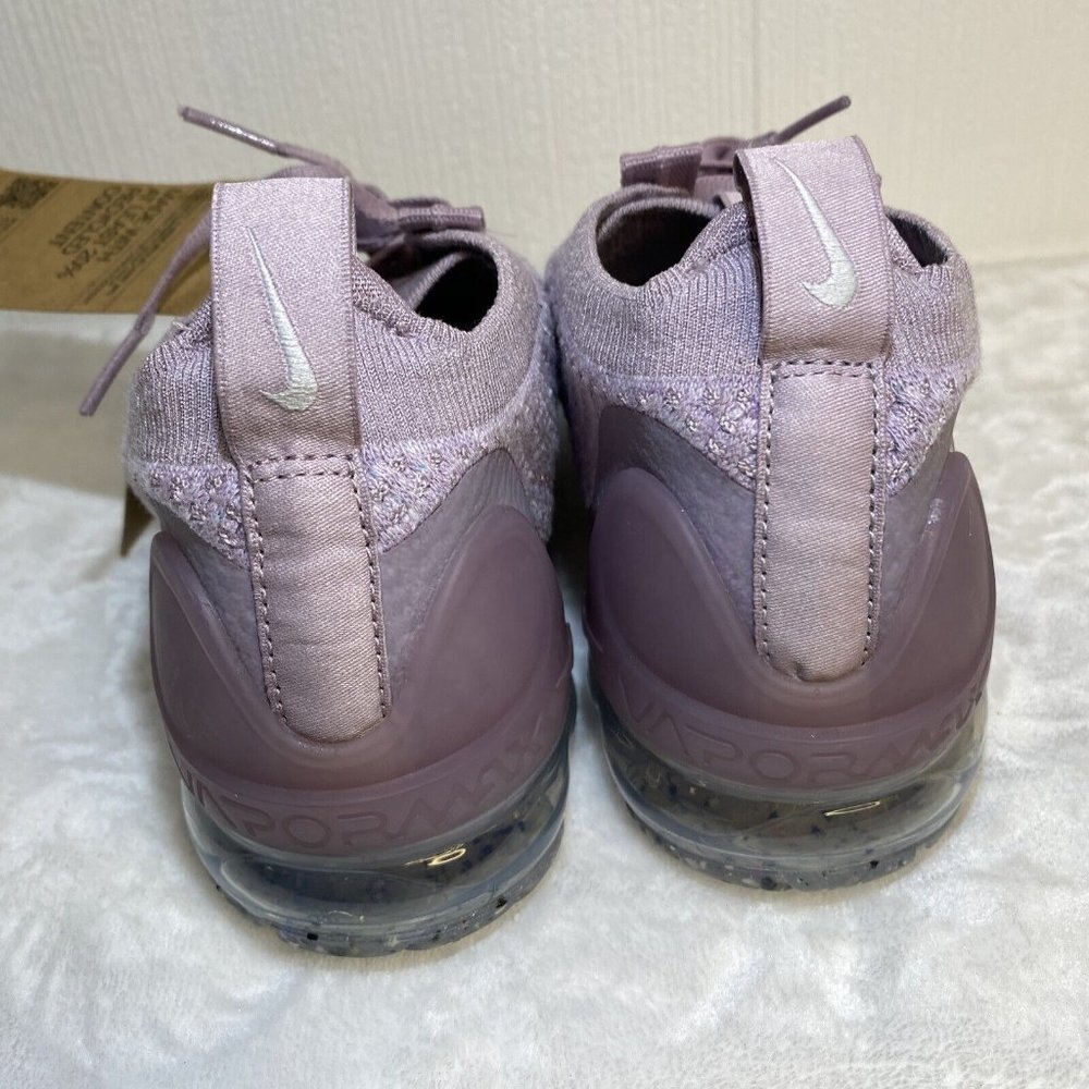 Nike Women's Purple Knit VaporMax Style Athletic Shoes - Picture 8 of 11